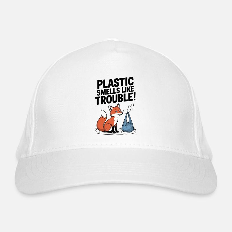 Le plastique est un problème Casquette classique bio