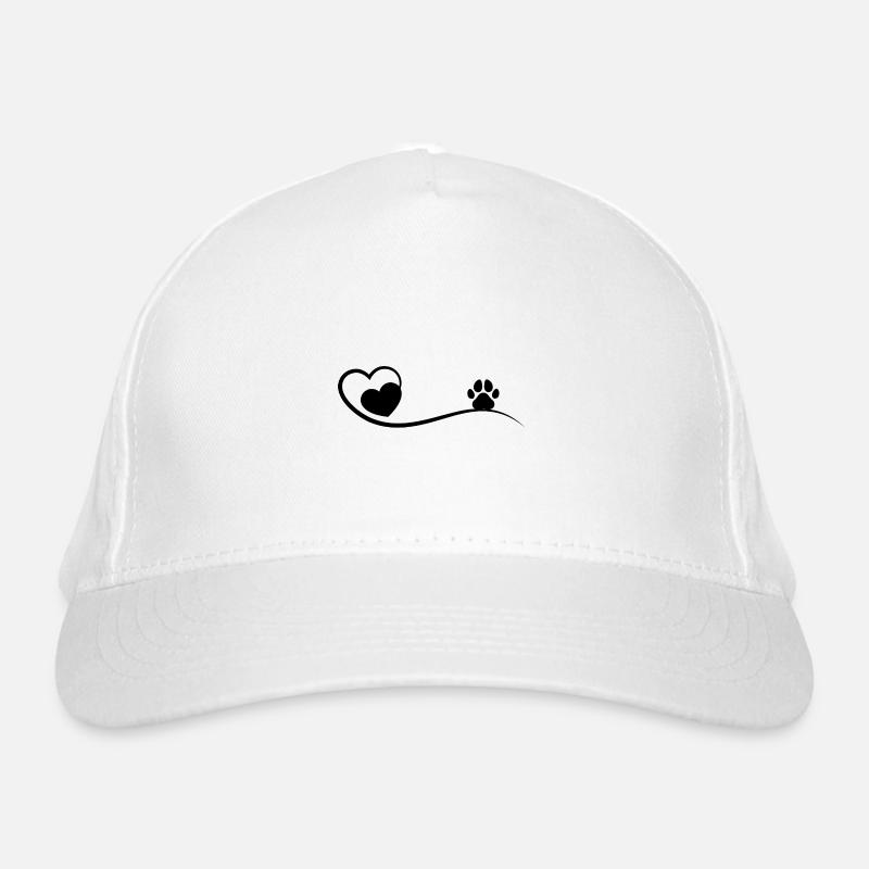 Cœur et chien - (2) Casquette classique bio