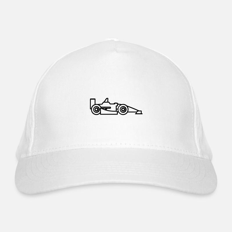 F1 Voiture de course Casquette classique bio