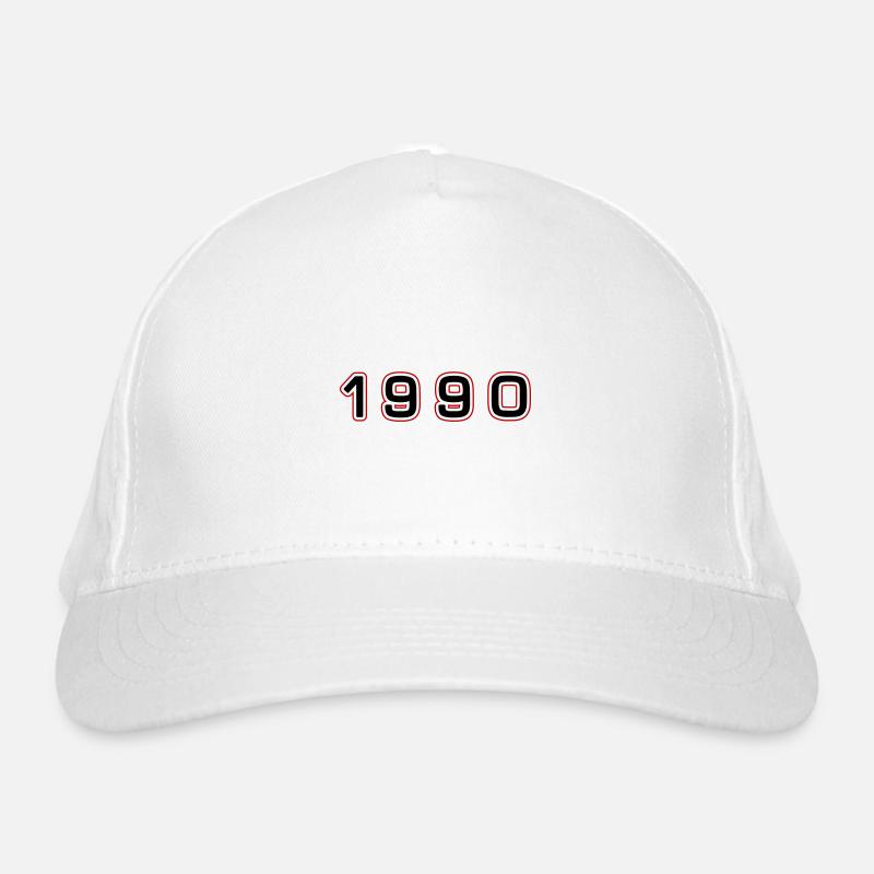 Numéro de l’année 1990 Casquette classique bio
