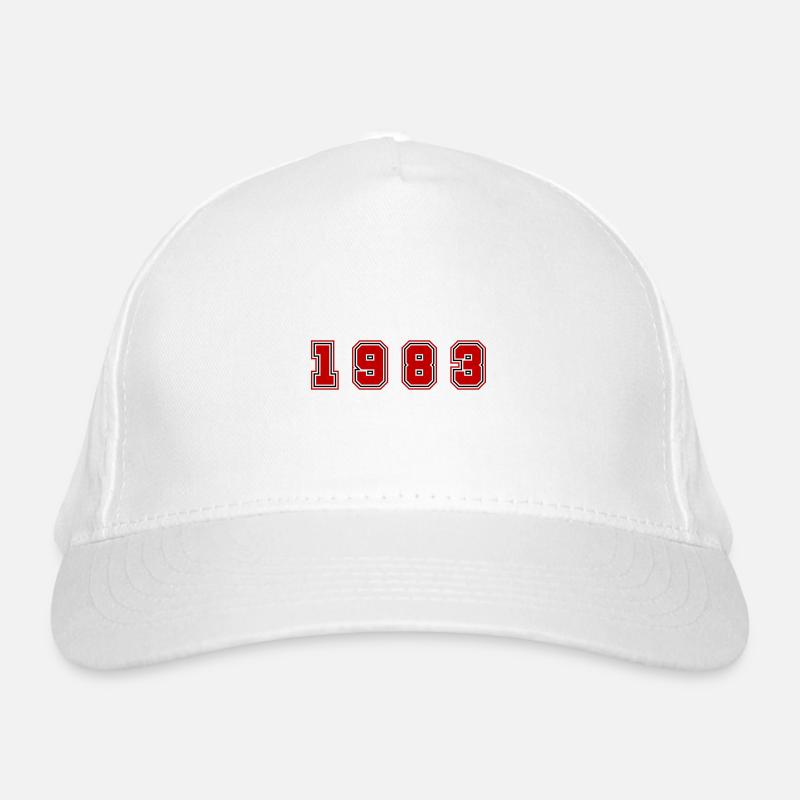 1983 Year Number Organic Baseball Cap