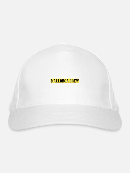 Majorque Équipage - Casquette classique bio - blanc - Devant