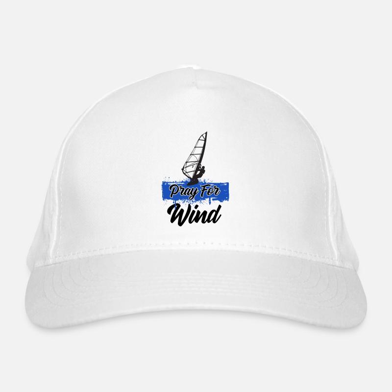 Planche à voile Priez pour le vent Casquette classique bio