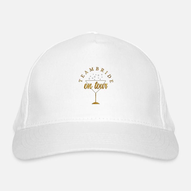 team_bride_on_tour_ Organic Baseball Cap