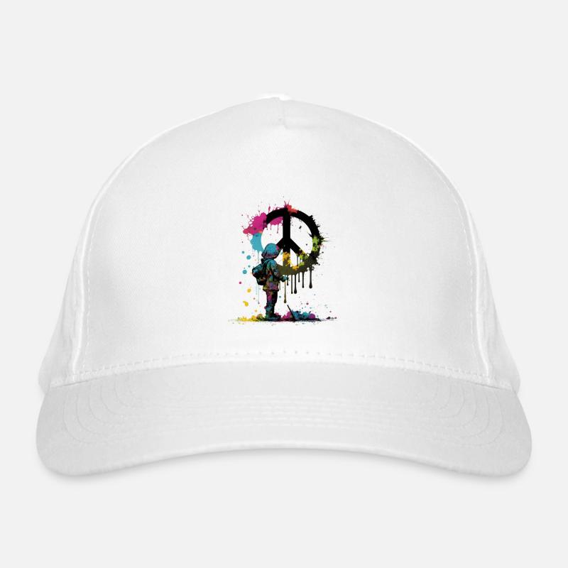 Peace Organic Baseball Cap