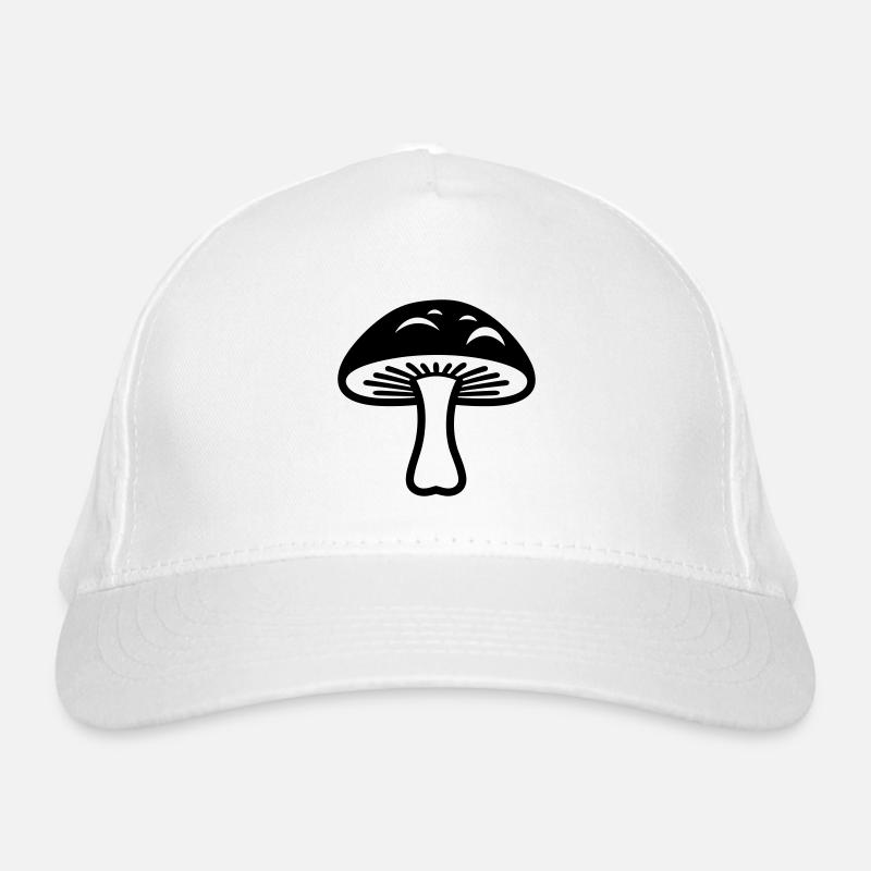 mushroom Organic Baseball Cap