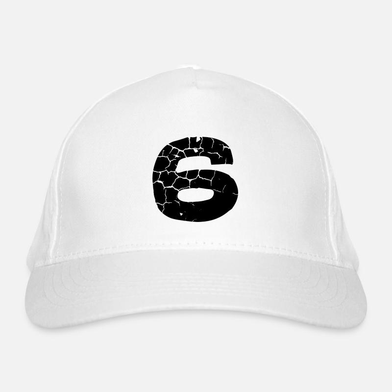 Maillot numéro 6 Casquette classique bio
