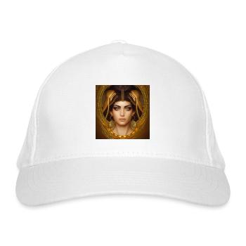 Déesse Sothis, messagère d'abondance - Casquette classique bio - blanc - Devant