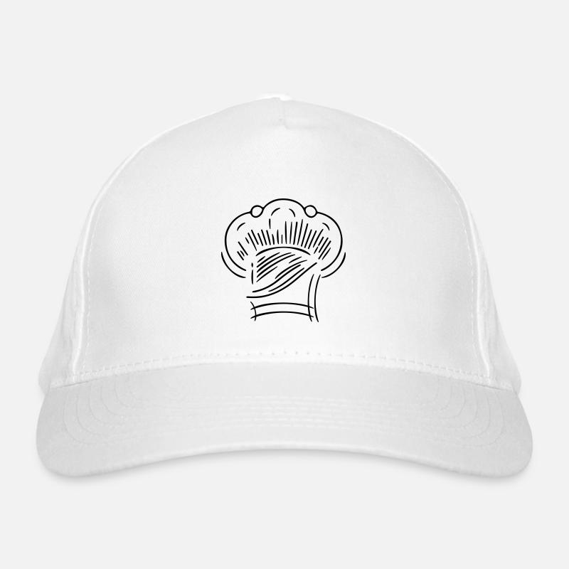 Chef chapeau de chef Casquette classique bio