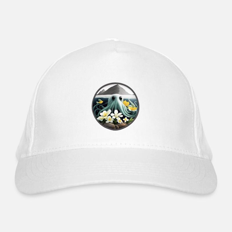 Squid Organic Baseball Cap