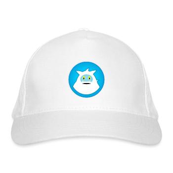 Yeti | Logo - Organic Baseball Cap - white - Front