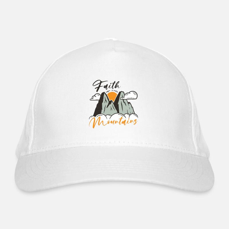 Faith can move Mountains, Matthew 17:20 Organic Baseball Cap