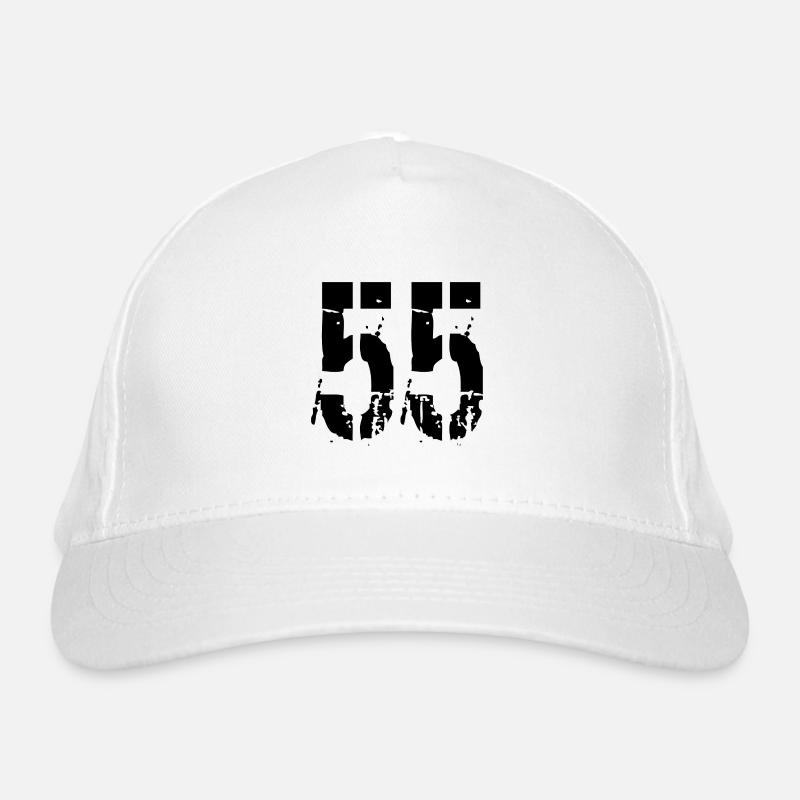 Nummer 55 Bio-Baseballkappe