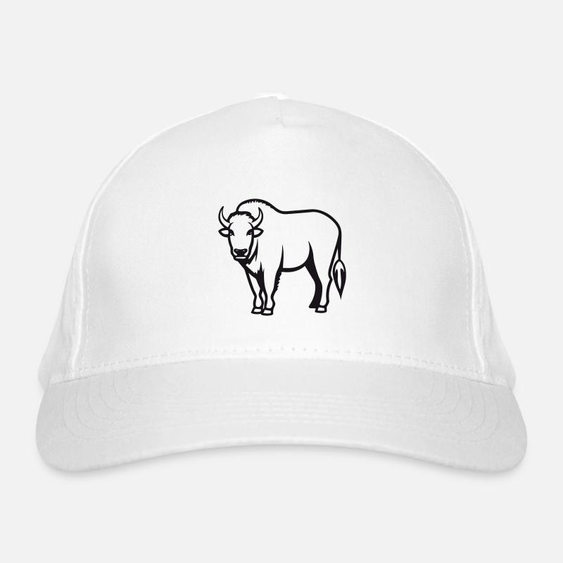 Büffel Bio-Baseballkappe