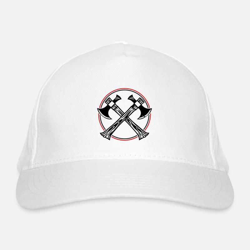 Axt Symbol Bio-Baseballkappe