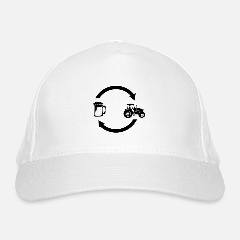 Bier loading Pfeile und Landwirtschaft 1 - Bio-Baseballkappe