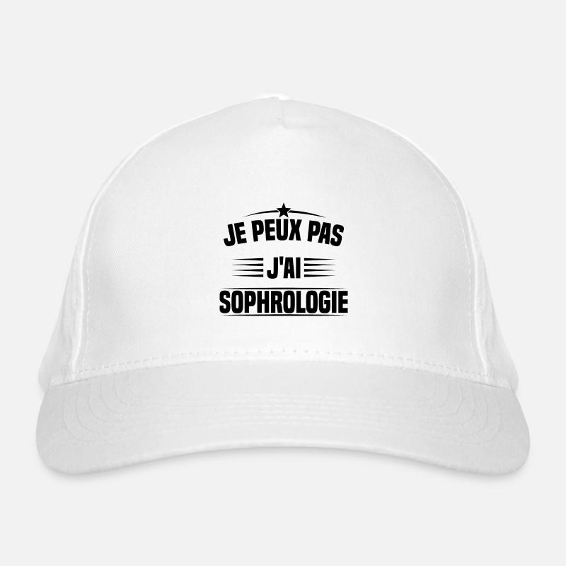 Je peux pas j ai sophrologie Casquette classique bio