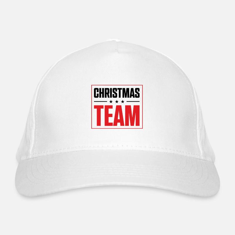 Équipe de Noël Casquette classique bio