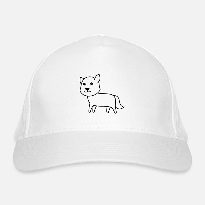 Wolf Comic Animal Organic Baseball Cap