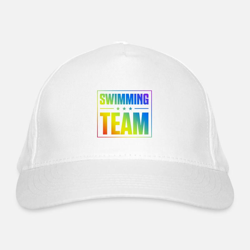 Swimming Team Bio-Baseballkappe