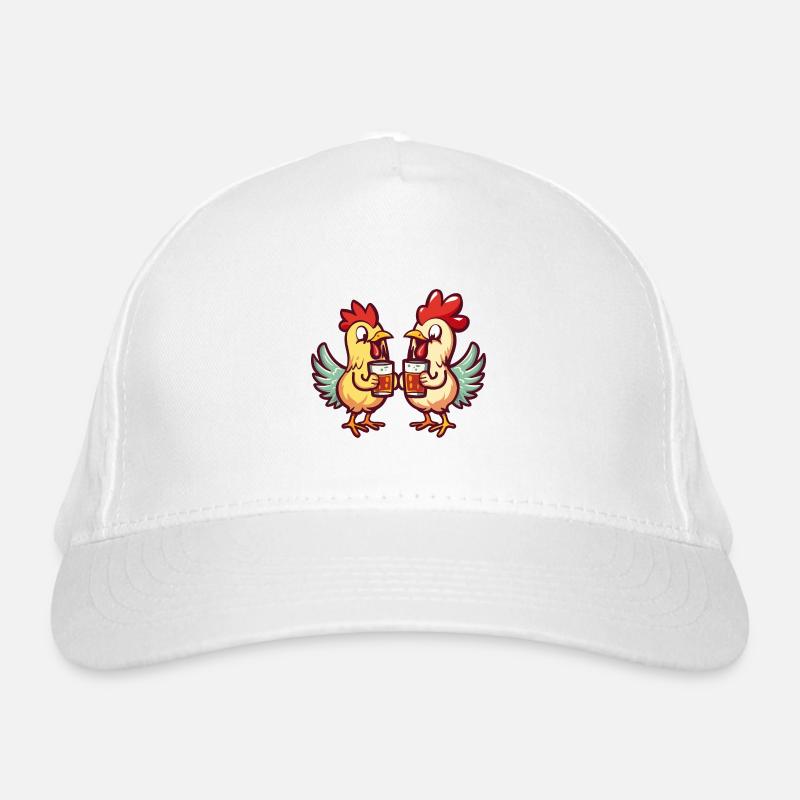 Comic Beer Funny Booze Casquette classique bio