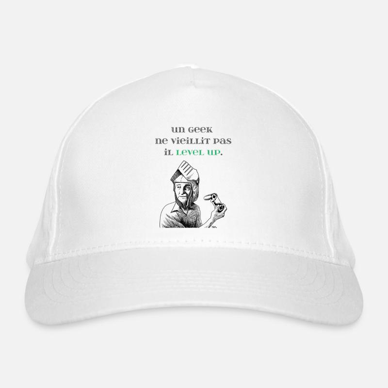 level-up Casquette classique bio