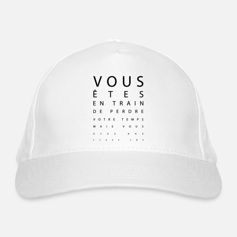 vous avez - Casquette classique bio - blanc