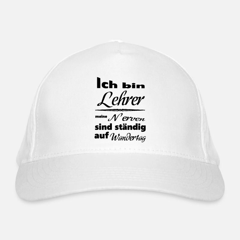 Lehrer Spruch Lehrer Schule Beruf Geschenk Bio-Baseballkappe