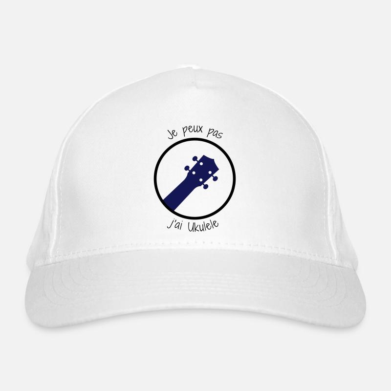 Je peux pas j'ai Ukulele Casquette classique bio