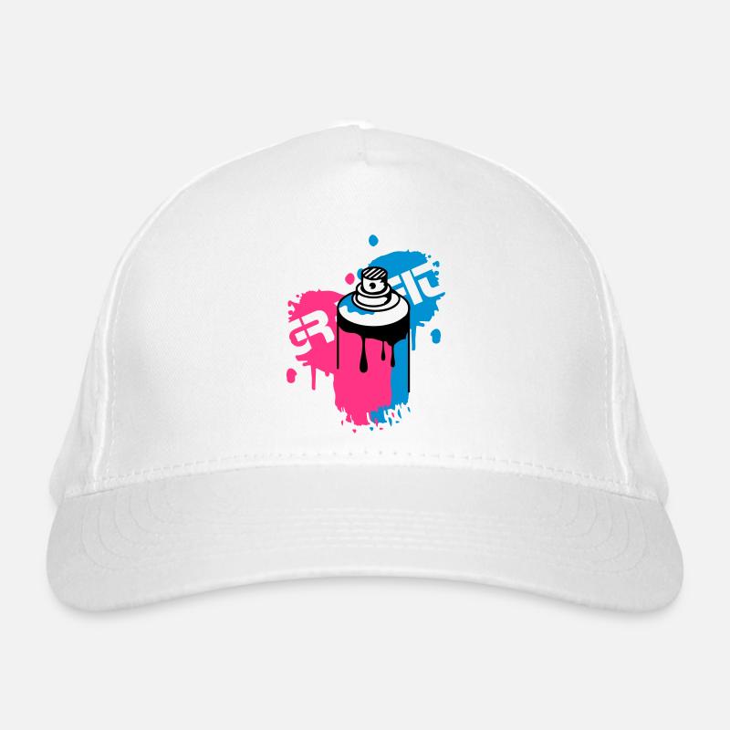 graffiti bombe aérosol Casquette classique bio