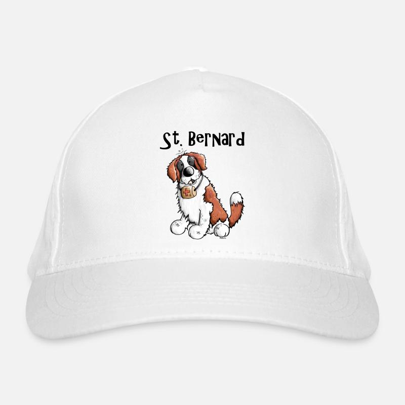 Drolliger Bernhardiner - Hund Bio-Baseballkappe