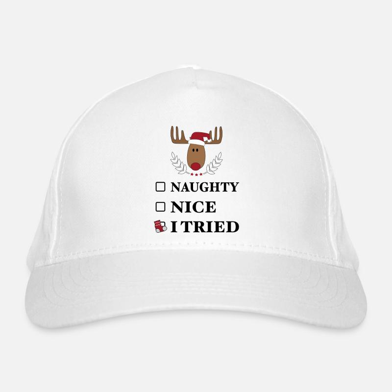 Noël drôle Casquette classique bio