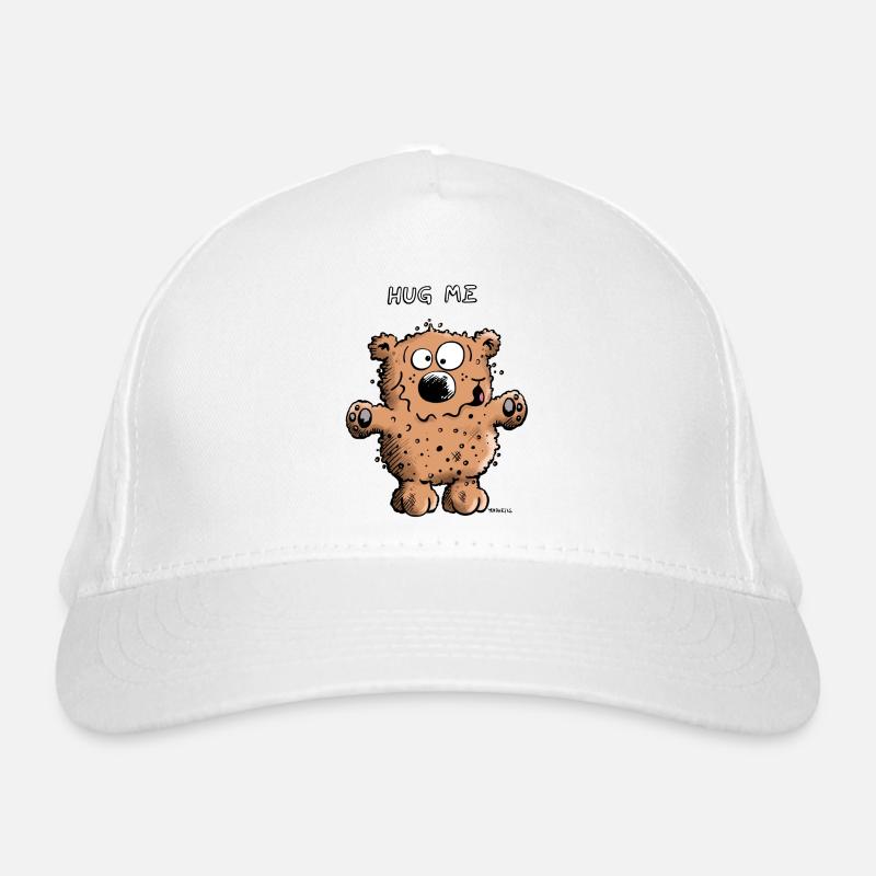 Hug Me Bear Organic Baseball Cap