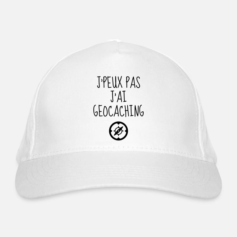 Geocaching / Geocacher / Compass / GPS Organic Baseball Cap