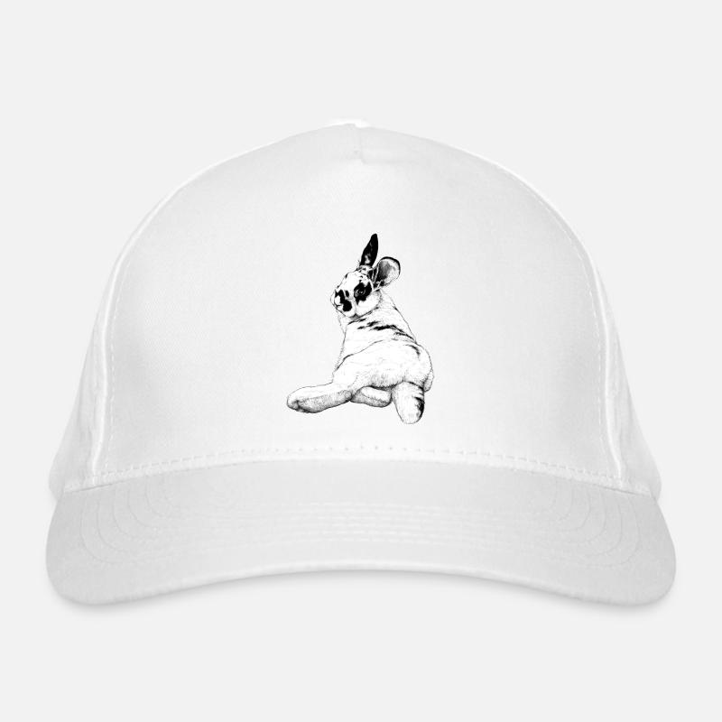 cute rabbit Organic Baseball Cap