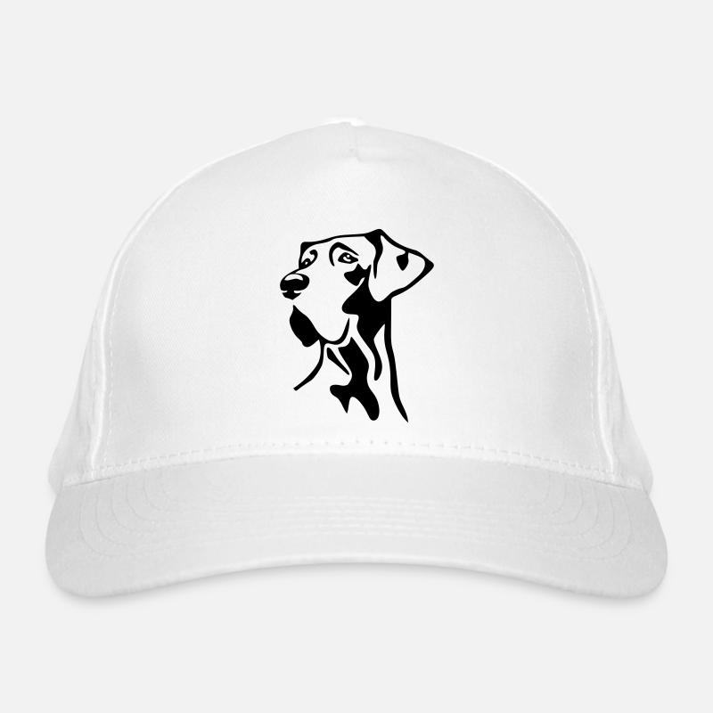 Great Dane head Organic Baseball Cap
