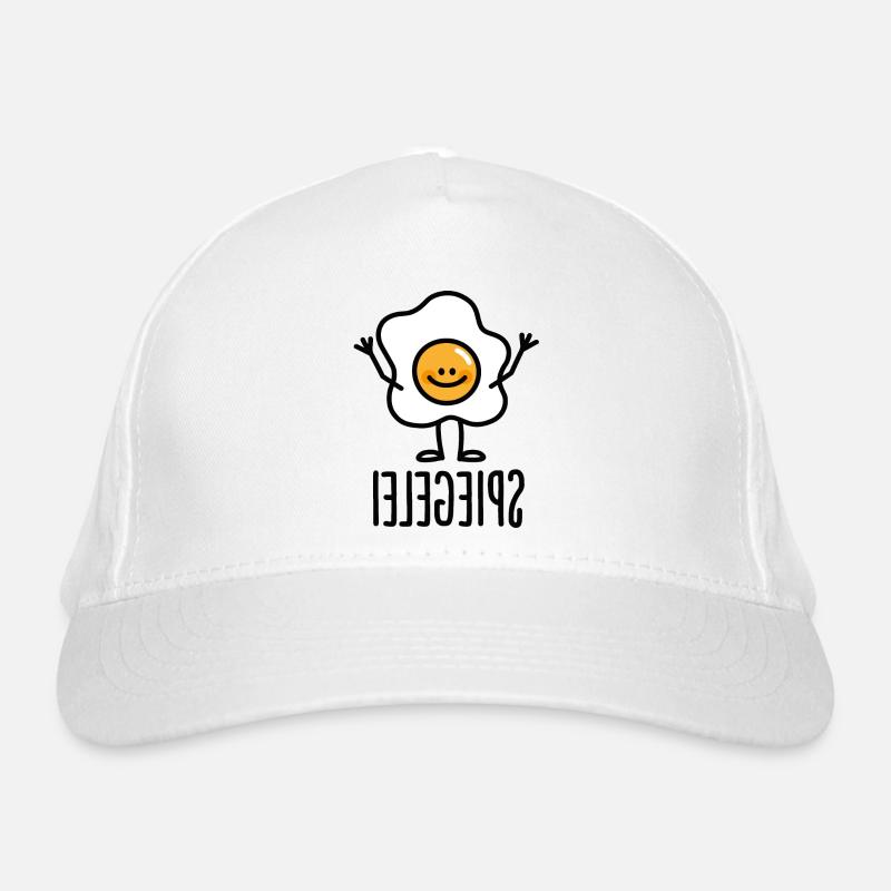 Spiegelei Spiegelbild Keto Ketogen Keton Ei Diät Bio-Baseballkappe