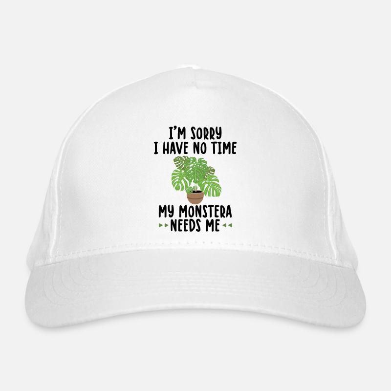 Monstera Bio-Baseballkappe