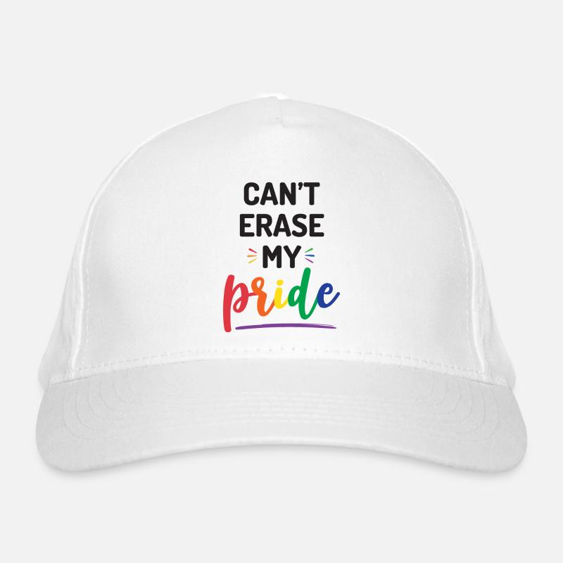 Impossible d’effacer ma fierté Casquette classique bio