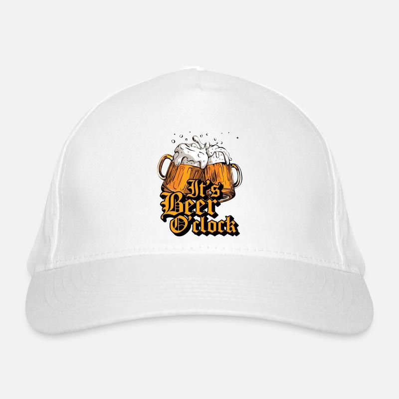 Its Beer O'Clock Bio-Baseballkappe