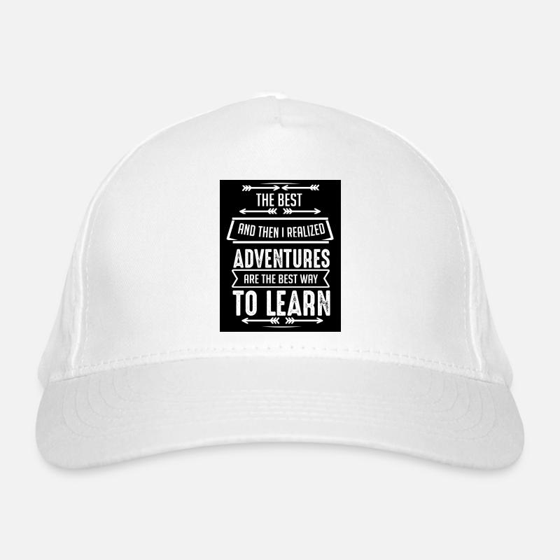 To Learn, Adventures Organic Baseball Cap