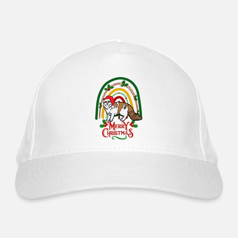 American Curl Cat Noël Casquette classique bio