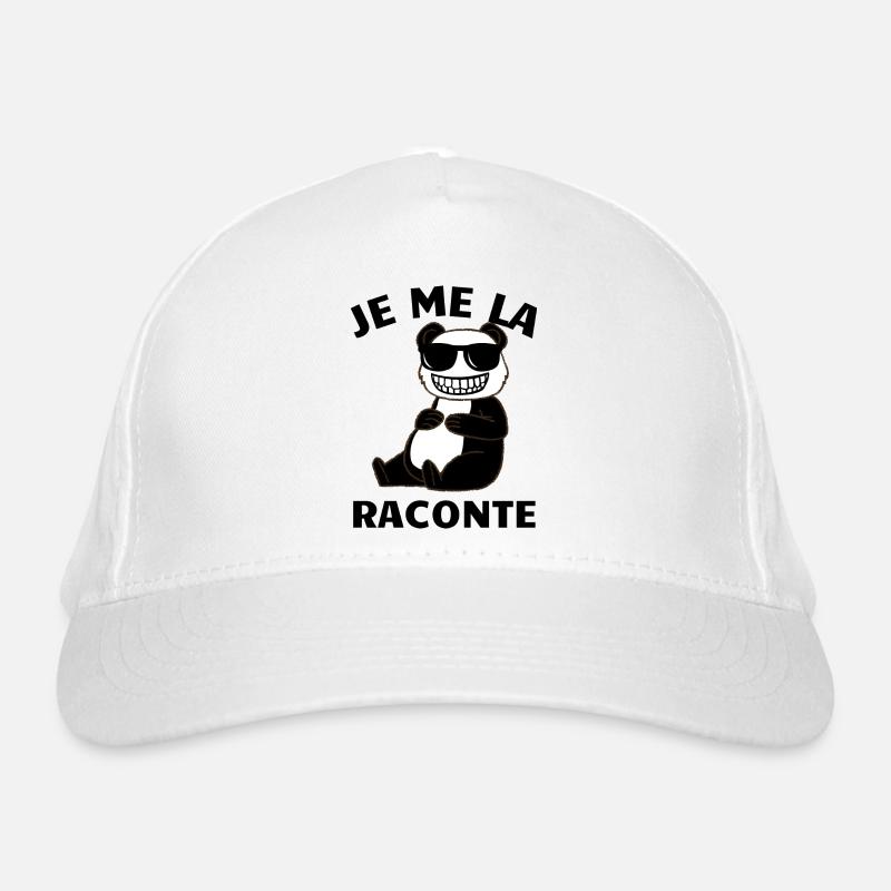 je me la raconte Casquette classique bio