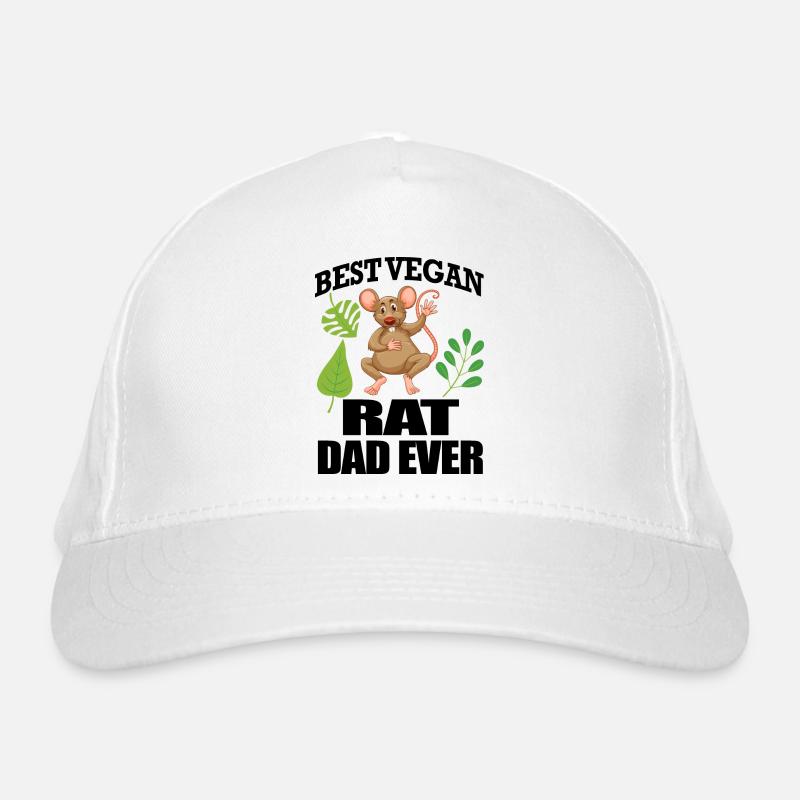 Rat Pet Vegan Organic Baseball Cap
