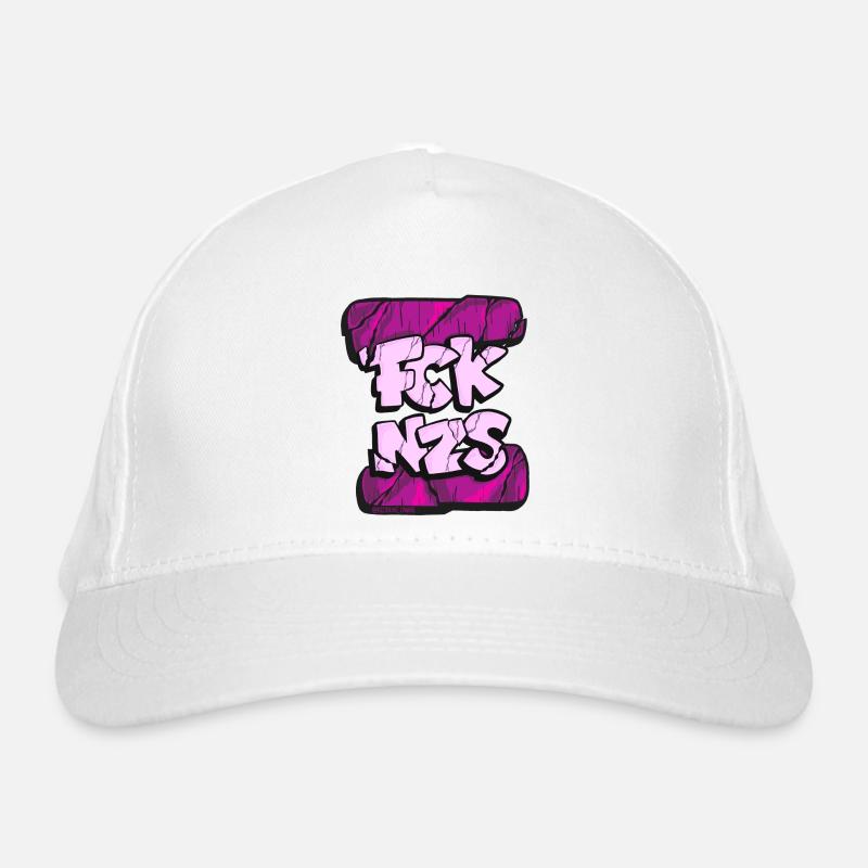 FCKNZS pink Bio-Baseballkappe