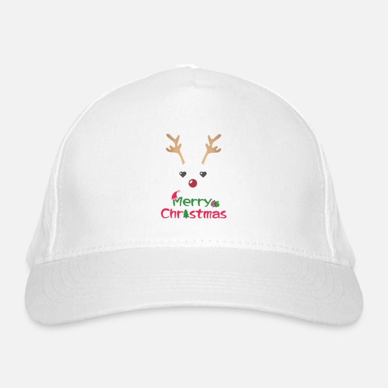 Renne Joyeux Noël Joyeux Noël Design Casquette classique bio