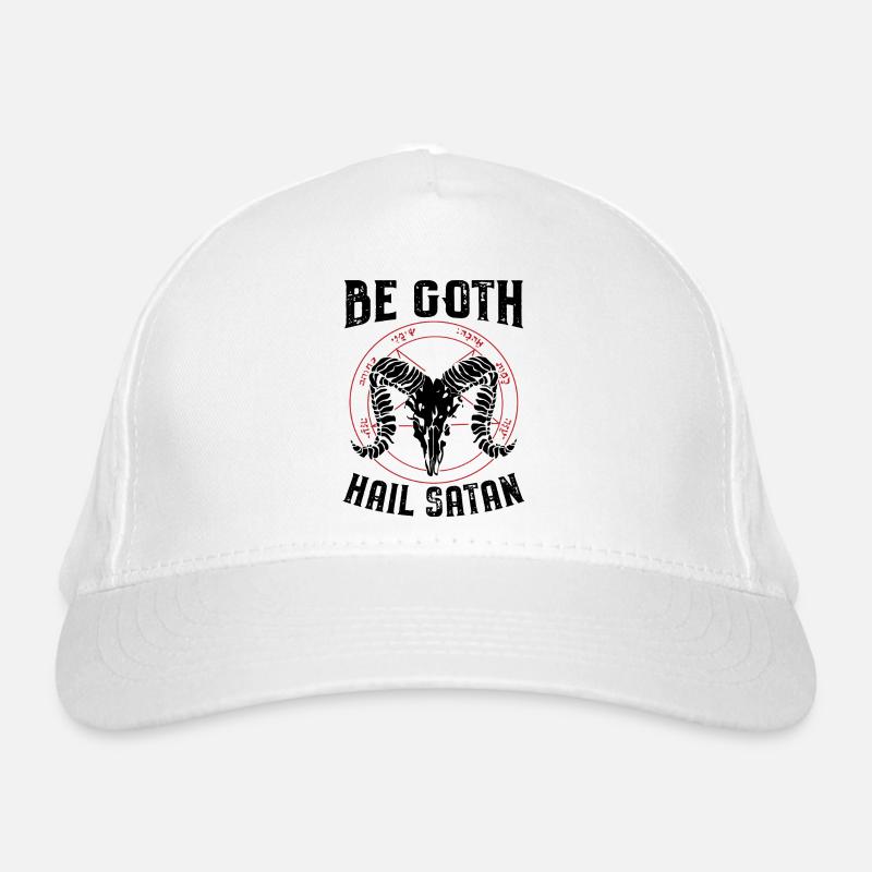 Satanism Proverbs Organic Baseball Cap