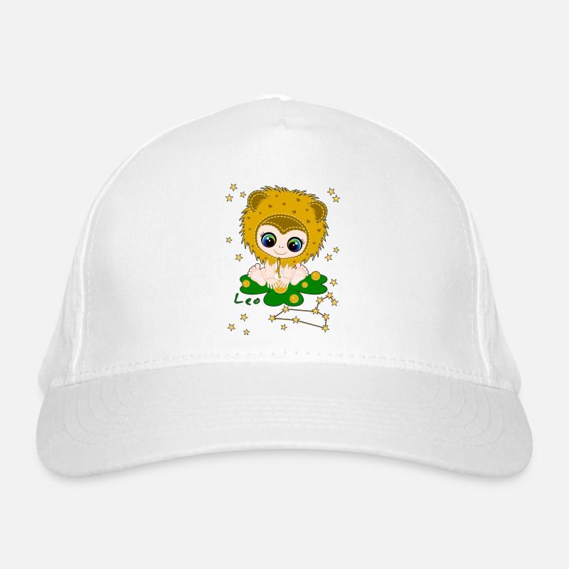 sternzeichen_leo Bio-Baseballkappe