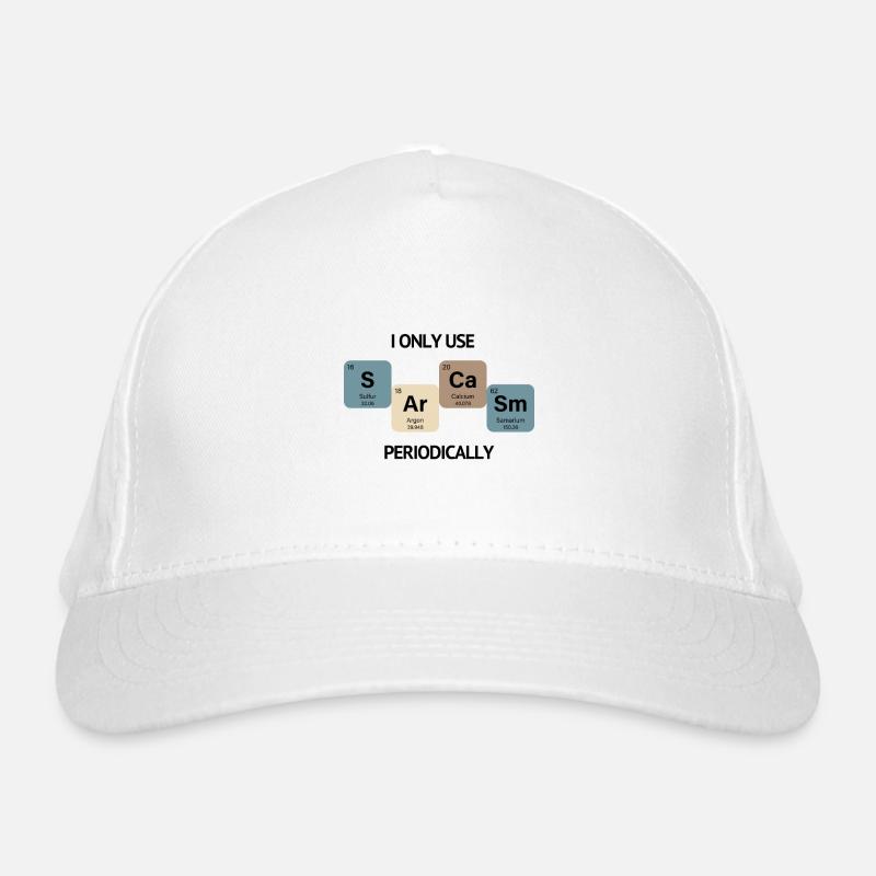 Sarkasmus retro Bio-Baseballkappe