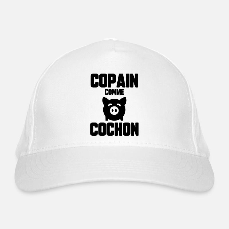 Copain comme cochon Casquette classique bio